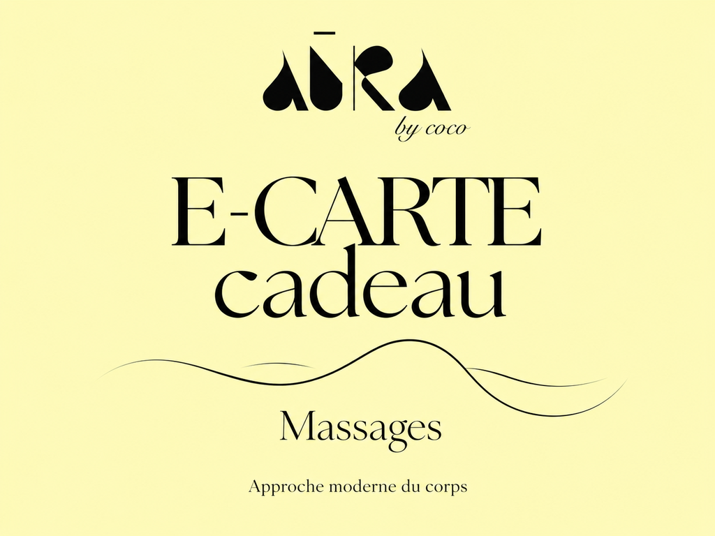 E-Carte cadeau – Massages (1h)